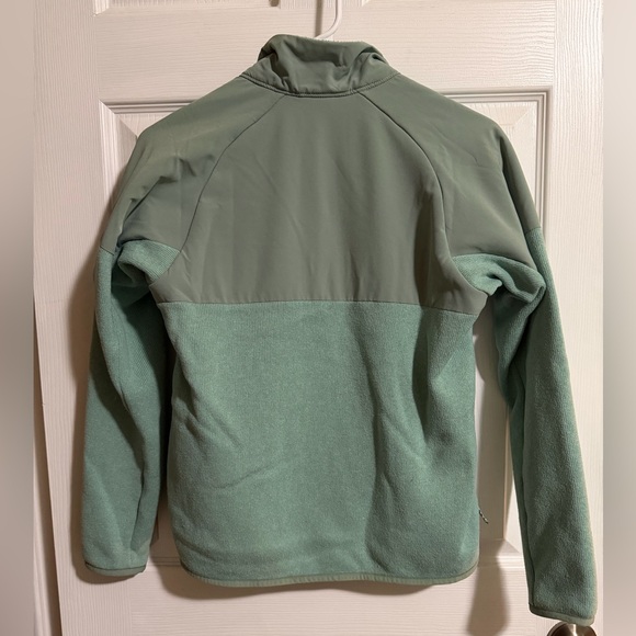 Patagonia Mint Green Fleece Full Zip Jacket - Picture 2 of 4